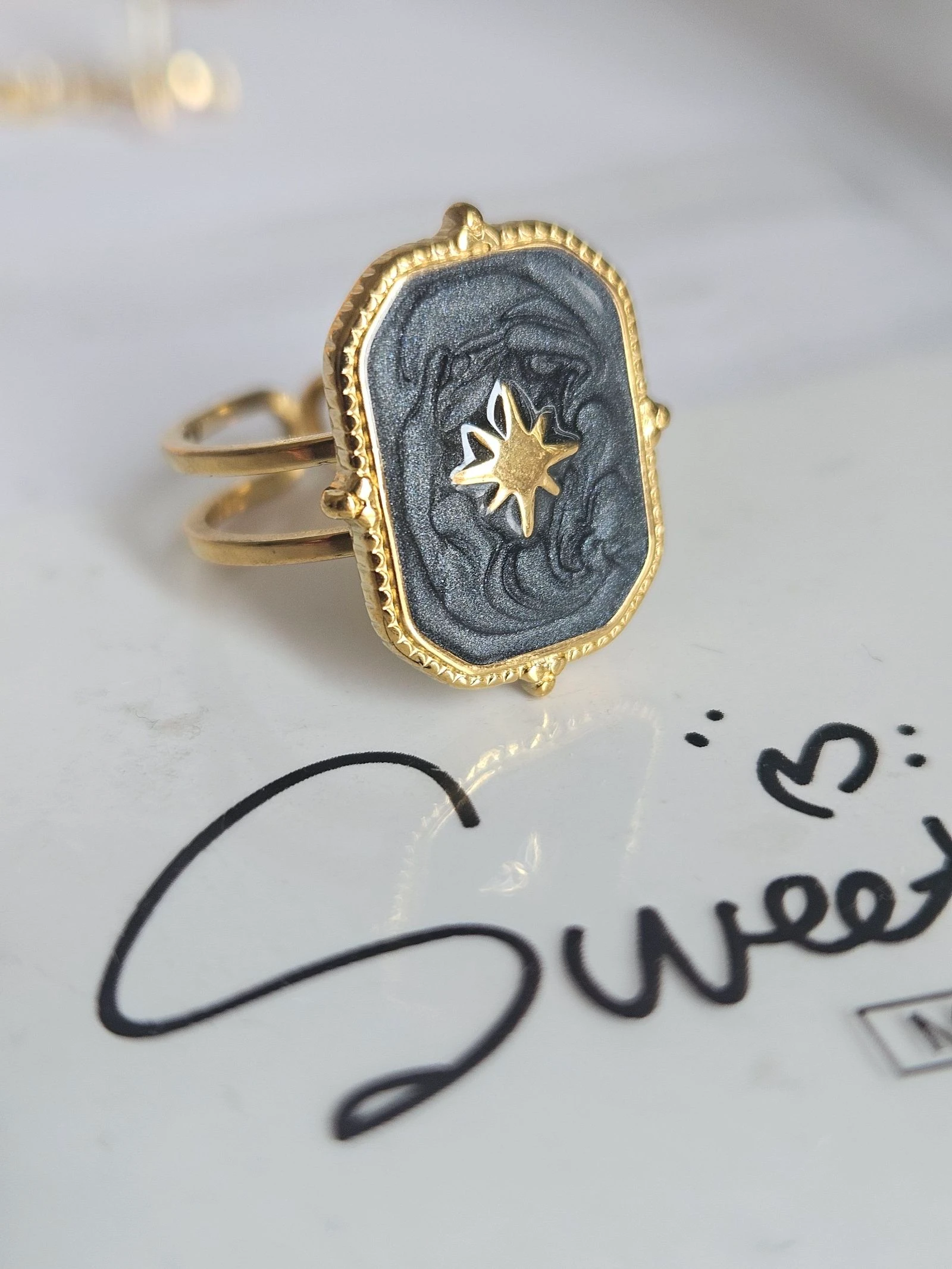 Anillo de moda en acero inoxidable – photo 2